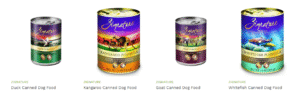 zignature canned dog food price